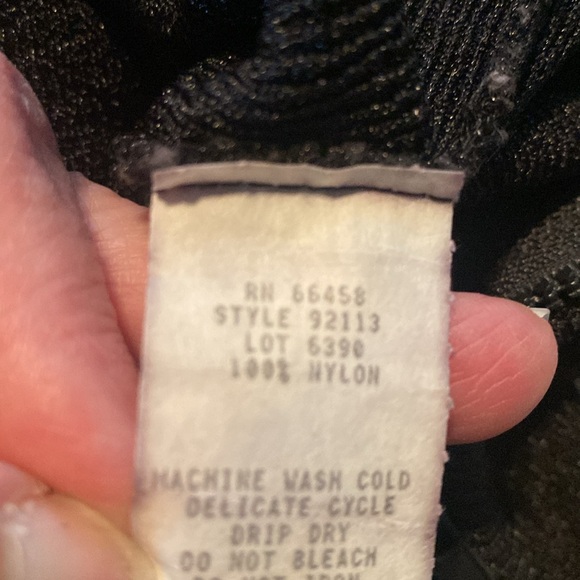 NWT & Vintage Mandee Black Hooded Cardigan - Picture 6 of 6